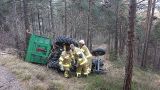 Traktor Absturz 07.12.2017